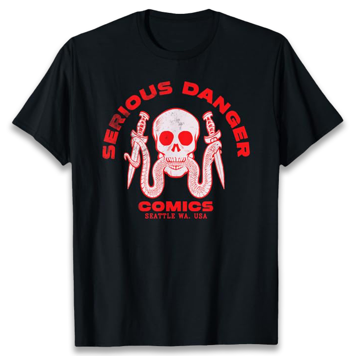 SERIOUS DANGER LOGO TEES