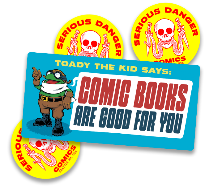 STICKERS ARE FOR STICKING ON THINGS