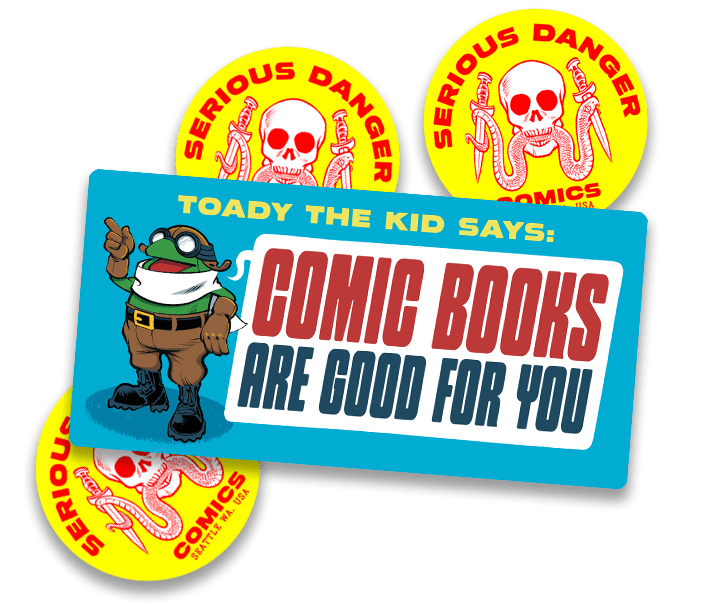 STICKERS ARE FOR STICKING ON&nbsp;THINGS